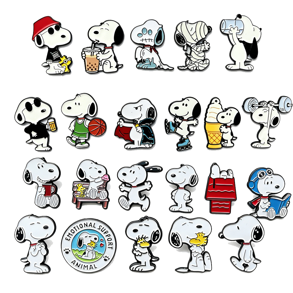 Enamel Pin Set - 8/10/11pcs Puppy Dog Enamel Pins Set