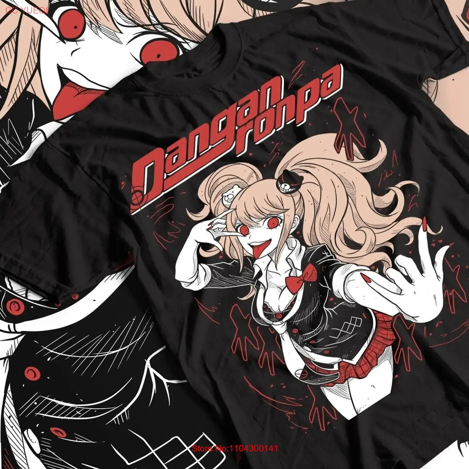 Anime Themed Merchandise - Anime T Shirt Junko Enoshima Danganronpa