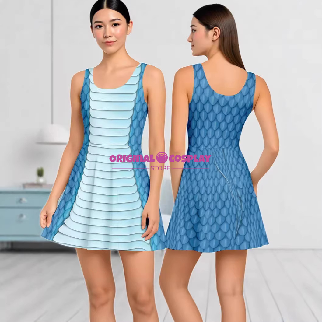 Anime Themed Merchandise - Summer Women T-Shirt Dress Plus Size