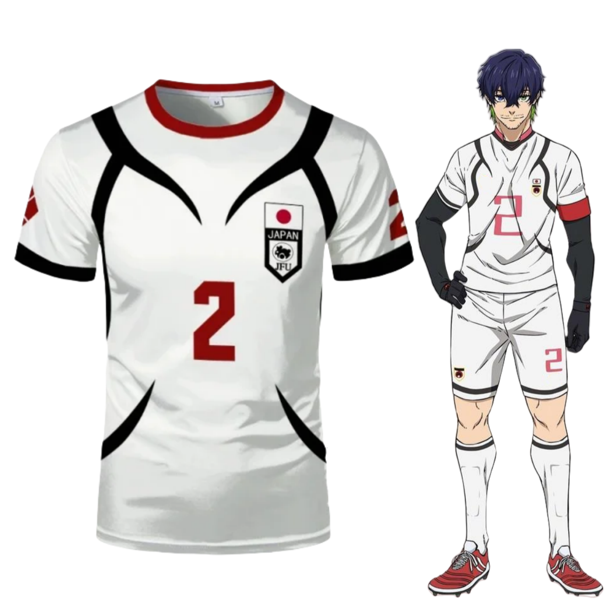 Anime Themed Merchandise - Anime Aiku Shirt Cosplay Costumes #2