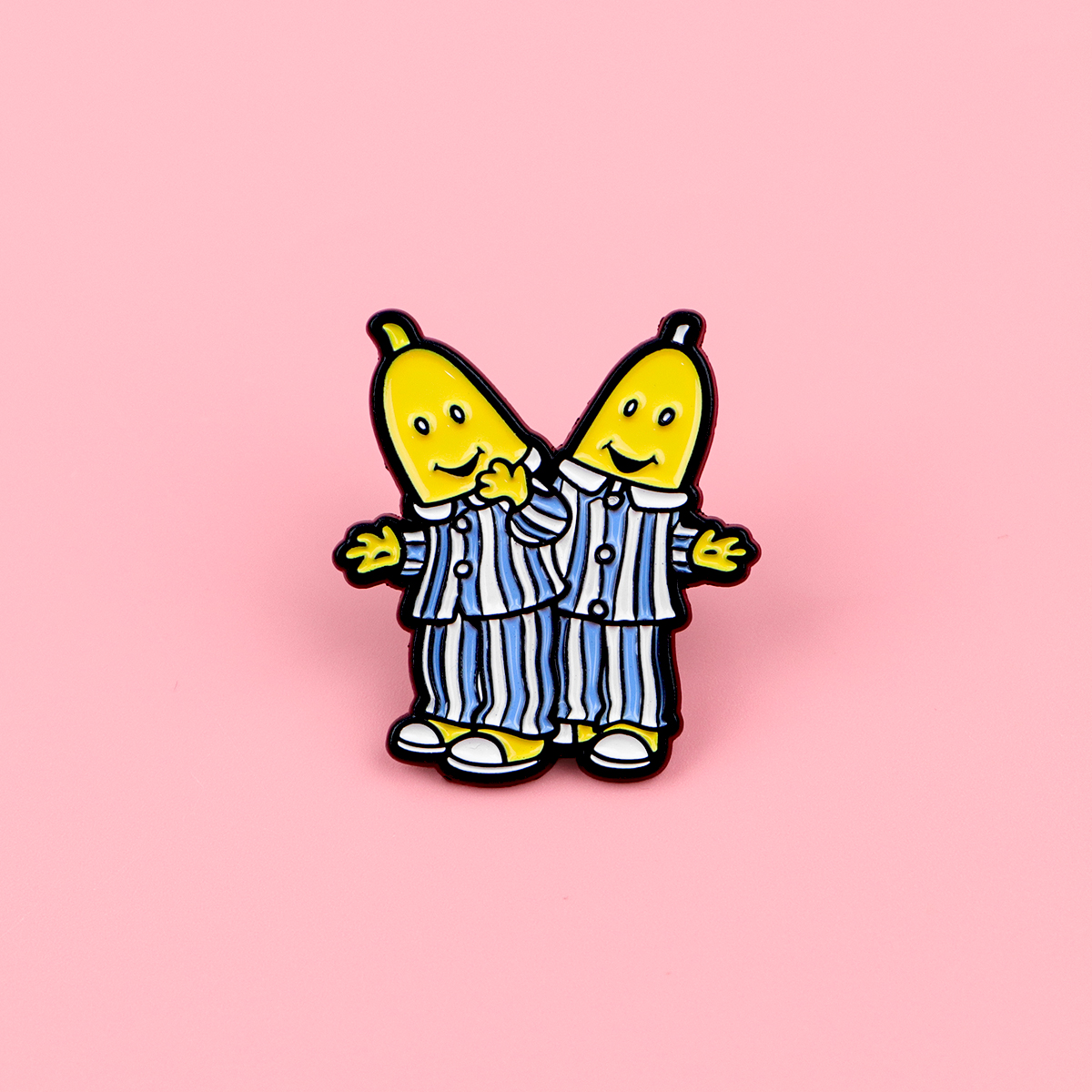 Enamel Pin Set - Funny Pajama Banana Man Enamel Pins