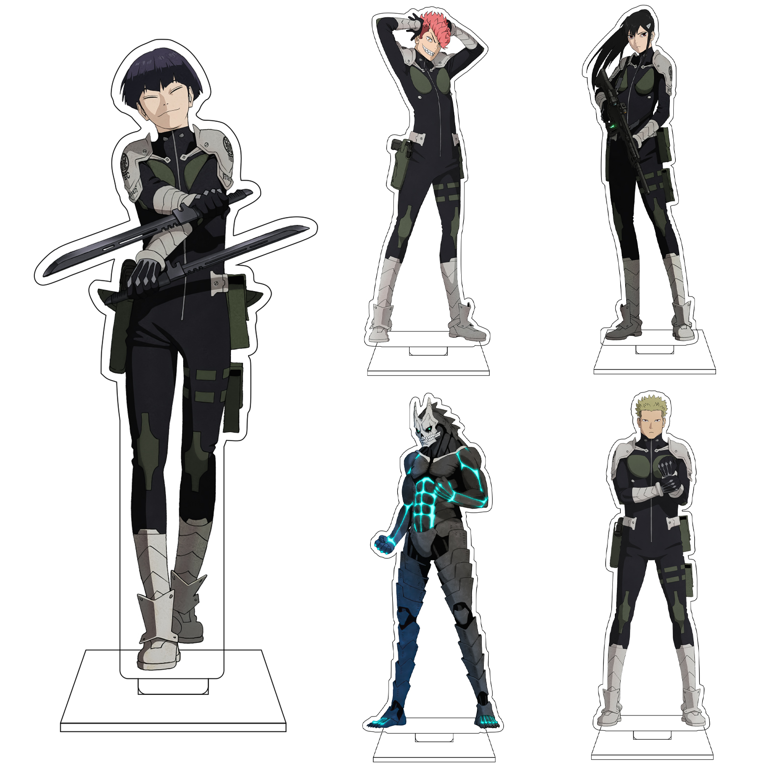 Anime Merchandise - 16CM Anime Kaiju No.8 Cosplay Acrylic