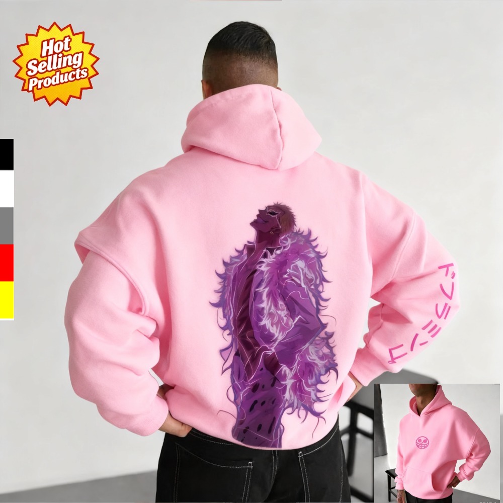 One Piece Hoodie Donquixote Do - Anime Merchandise Shop incelemesi ve fiyatı