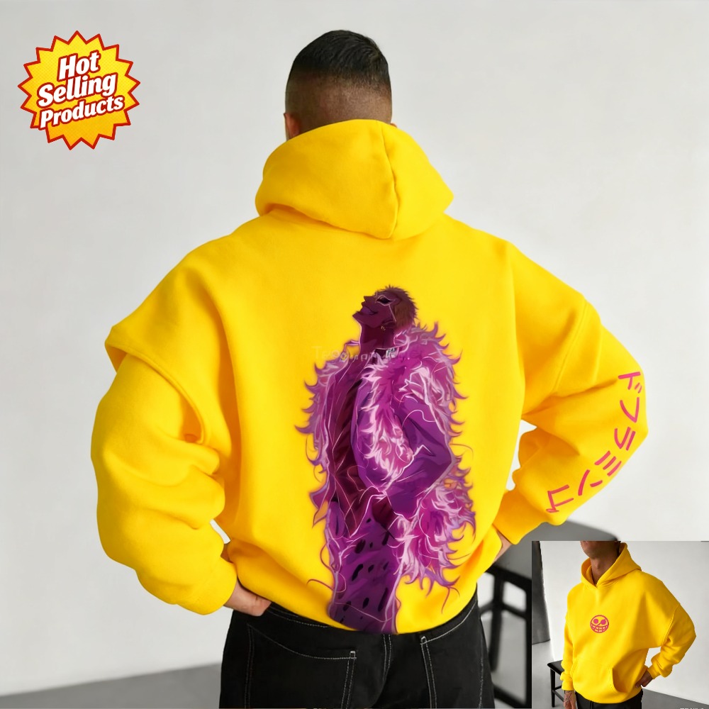 One Piece Hoodie Donquixote Do - Anime Merchandise Shop incelemesi ve fiyatı