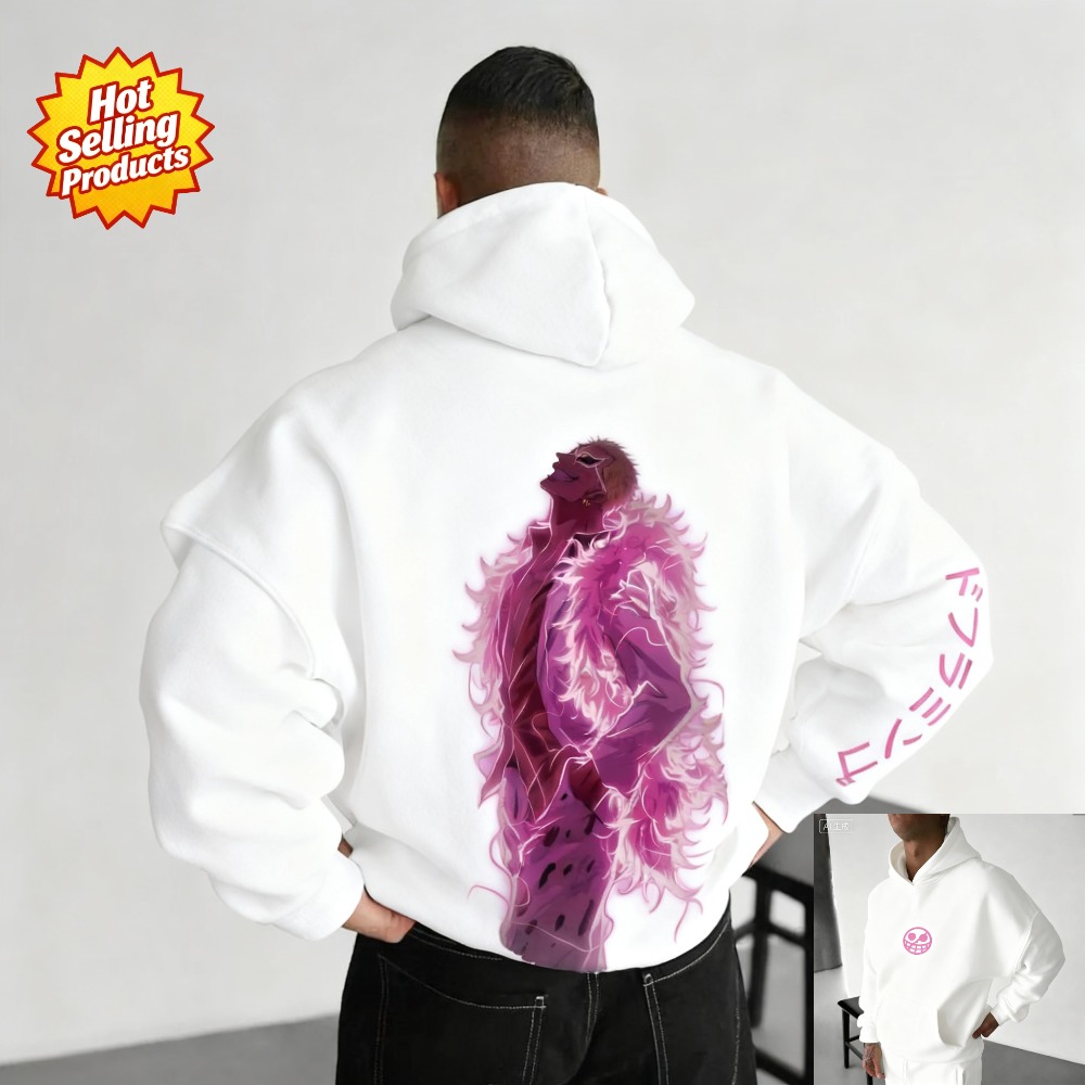 One Piece Hoodie Donquixote Do - Anime Merchandise Shop incelemesi ve fiyatı
