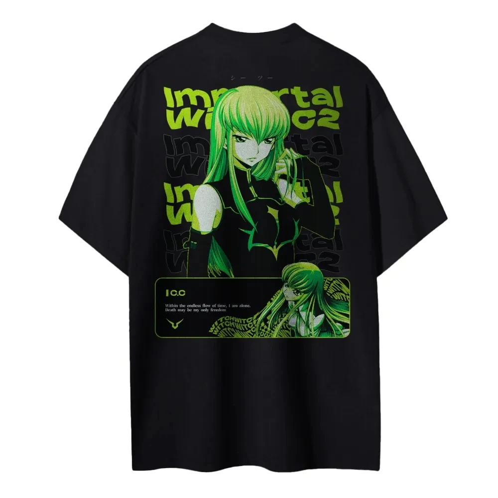 New Code Geass T-Shirt C.C. Ch - Anime Merchandise Shop incelemesi ve fiyatı