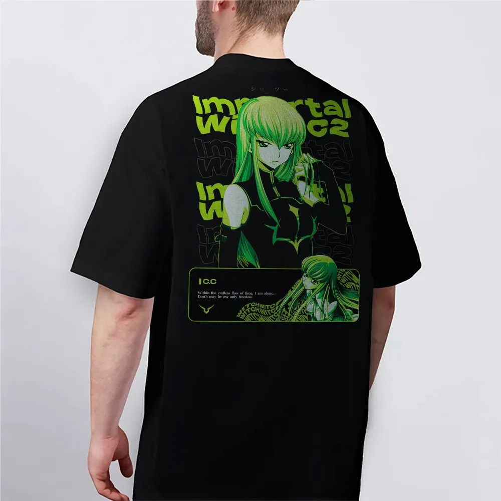 New Code Geass T-Shirt C.C. Ch - Anime Merchandise Shop incelemesi ve fiyatı