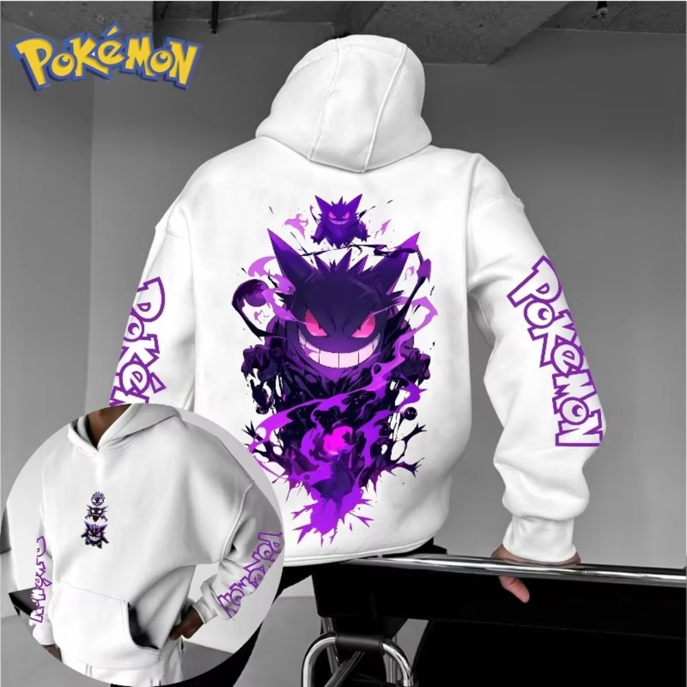Men's New Pokémon Anime Gengar - Anime Merchandise Shop incelemesi ve fiyatı