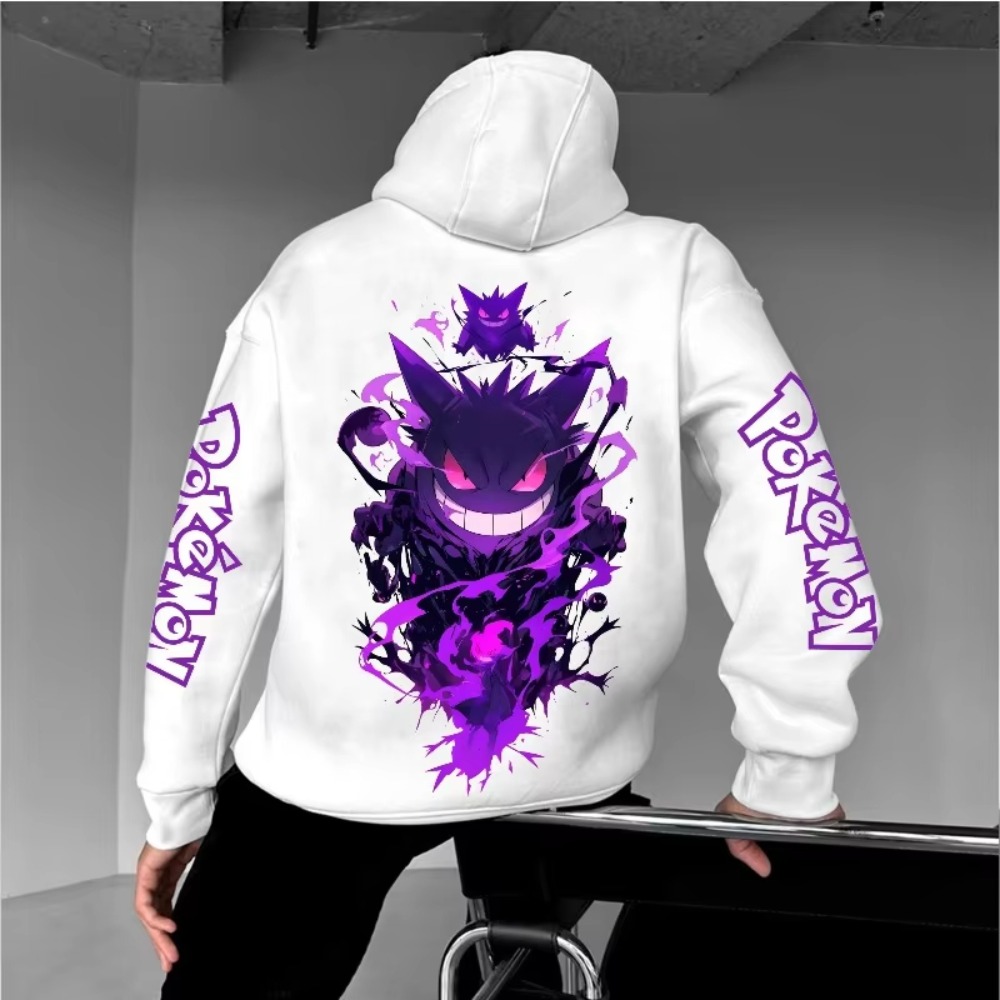 Men's New Pokémon Anime Gengar - Anime Merchandise Shop incelemesi ve fiyatı