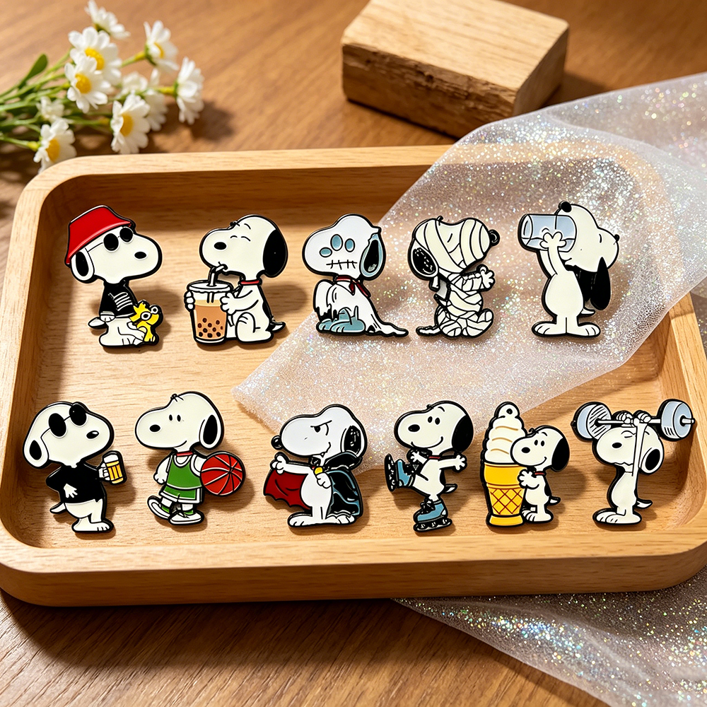 8/10/11pcs Puppy Dog Enamel Pi - Enamel Pin Set incelemesi ve fiyatı