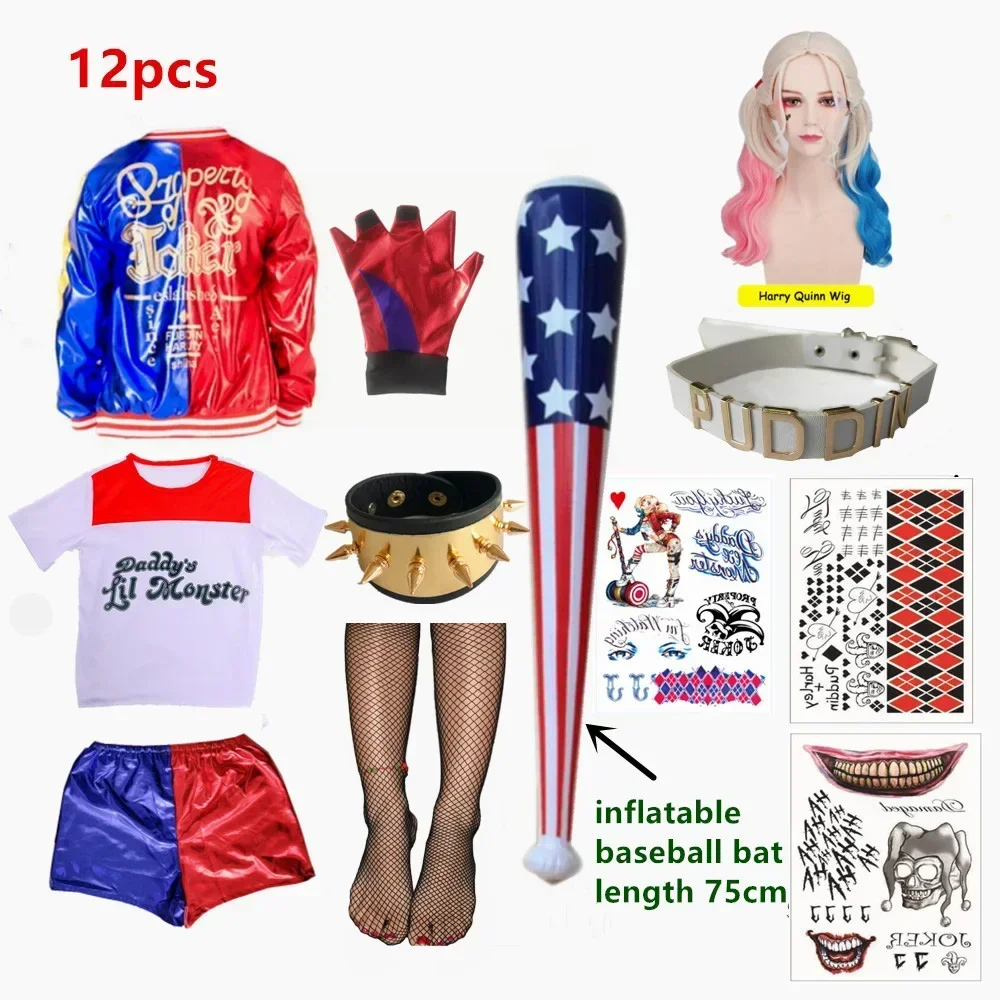 Costumes de cosplay Harley Qui - Anime Themed Merchandise incelemesi ve fiyatı