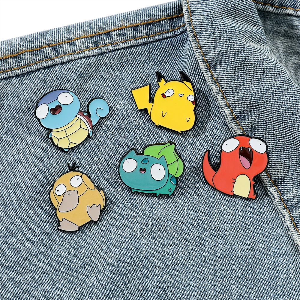5 Pcs Cartoon Elf Brooch Perso - Enamel Pin Set incelemesi ve fiyatı