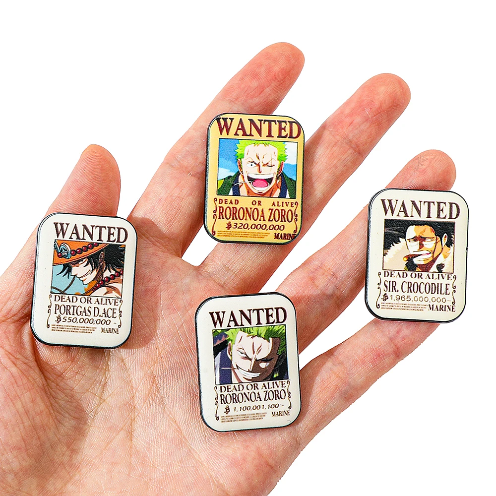 4 Pcs Fashion Cartoon Anime Br - Enamel Pin Set incelemesi ve fiyatı