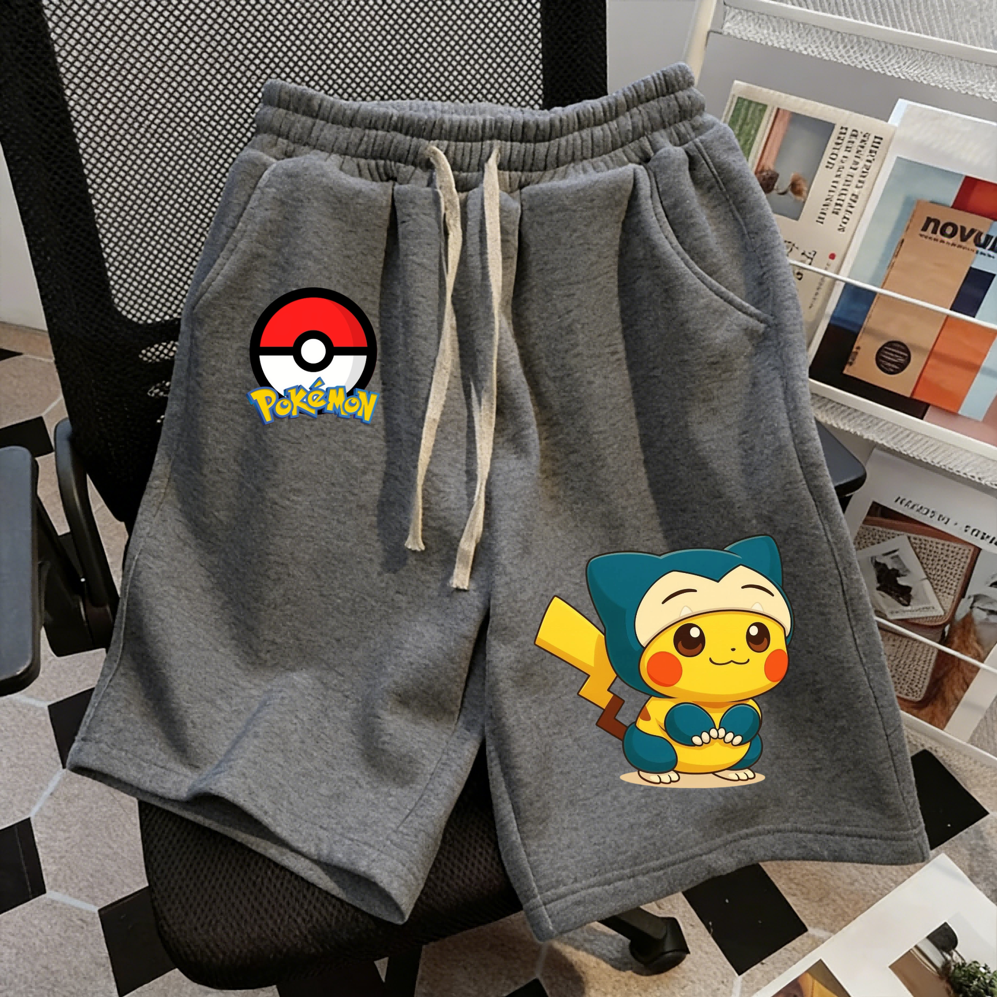 Summer Pikachu Pokemon Shorts  - Anime Merchandise Shop incelemesi ve fiyatı