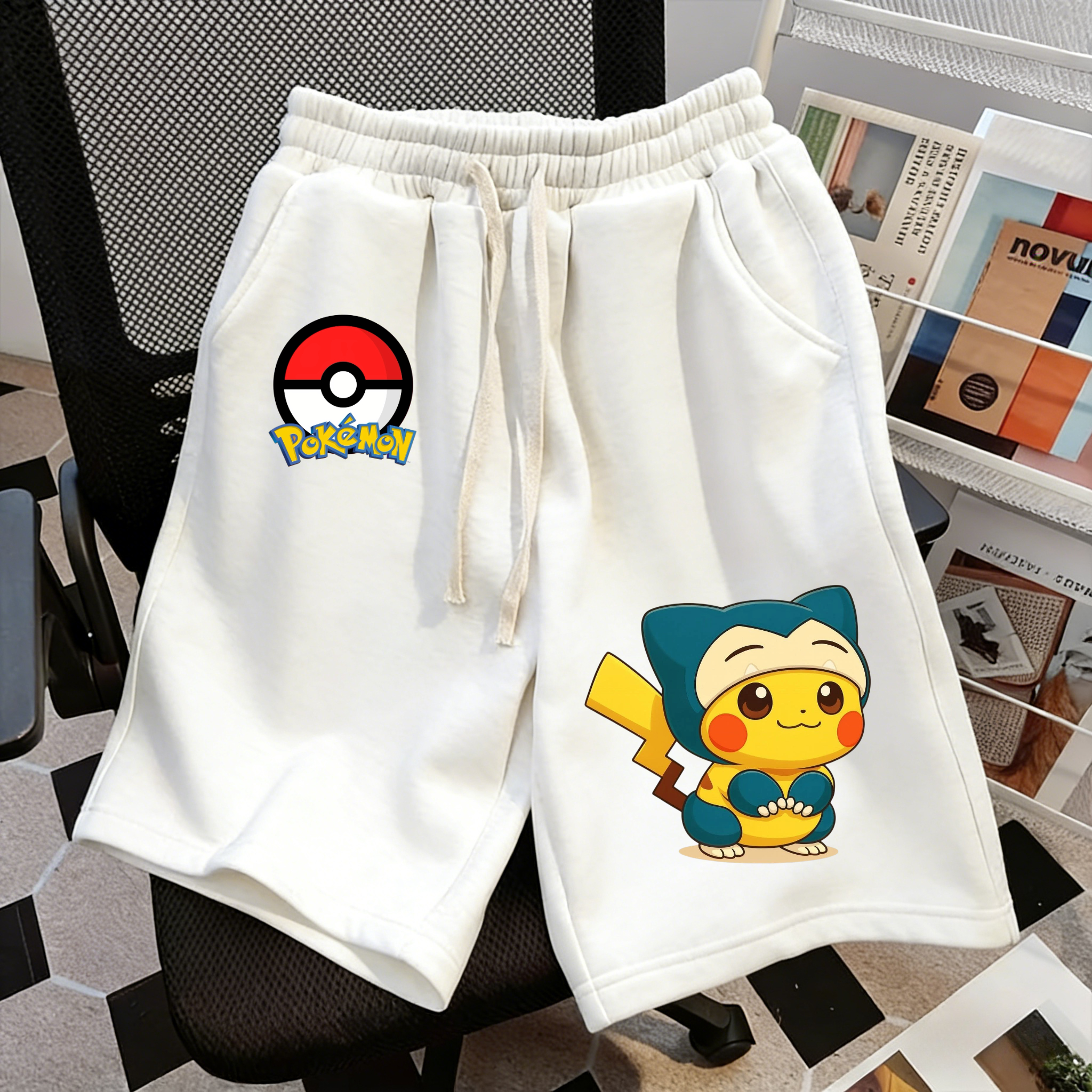 Summer Pikachu Pokemon Shorts  - Anime Merchandise Shop incelemesi ve fiyatı