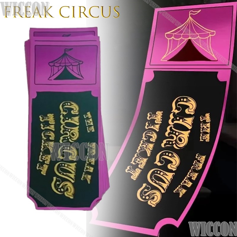 Freak Circus Ticket Card Red G - Anime Cosplay Merchandise incelemesi ve fiyatı