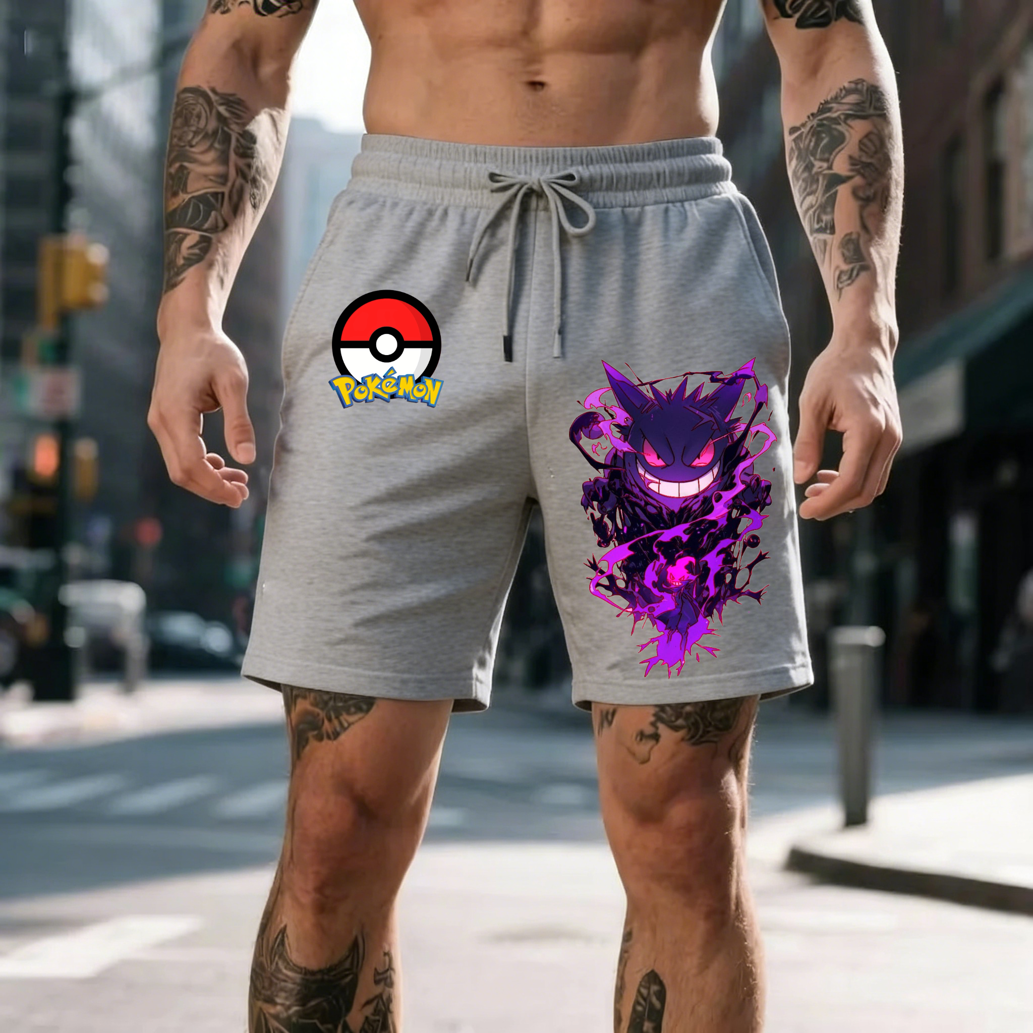 2026 Pokemon Gengar Print Shor - Anime Merchandise Shop incelemesi ve fiyatı