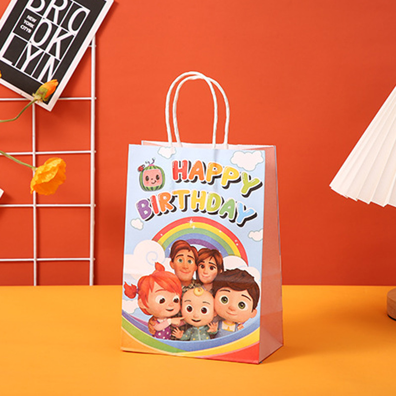 Cocomelons Party Gift Bag Set  - Anime Merchandise Bag incelemesi ve fiyatı