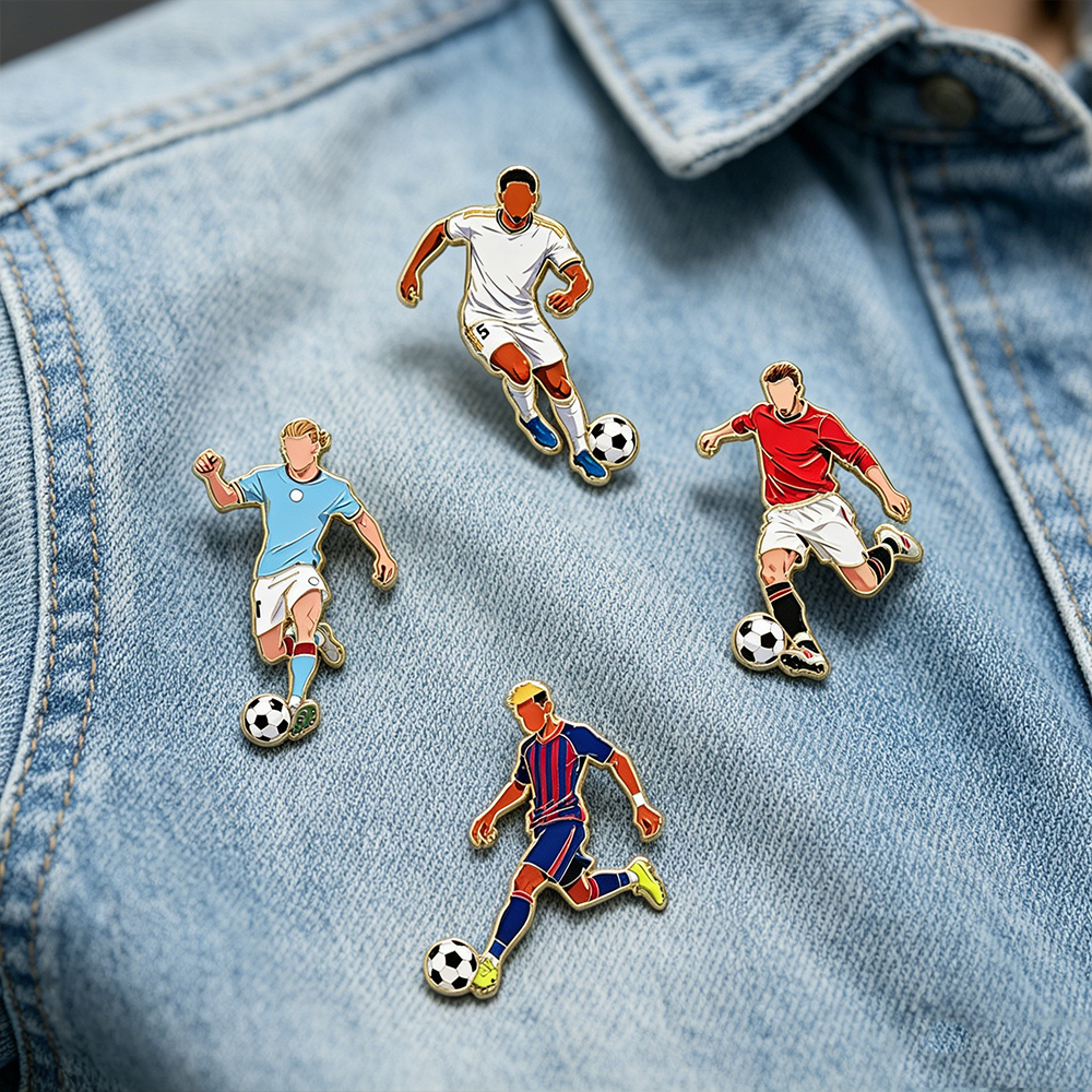 4/12pcs Sports Star Enamel Pin - Enamel Pin Set incelemesi ve fiyatı