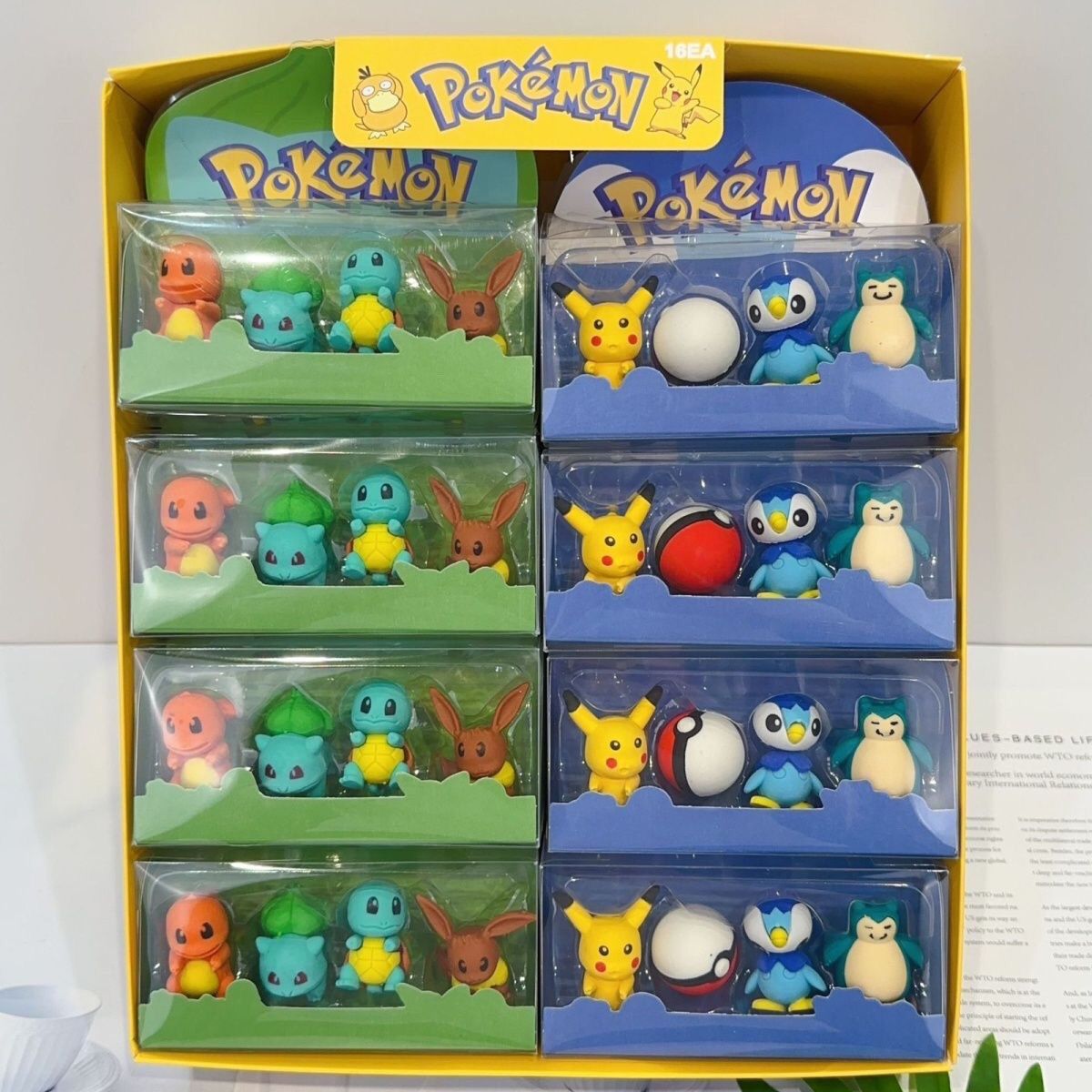 Pokémon figurine erasers, cute - Erased Anime Merchandise incelemesi ve fiyatı