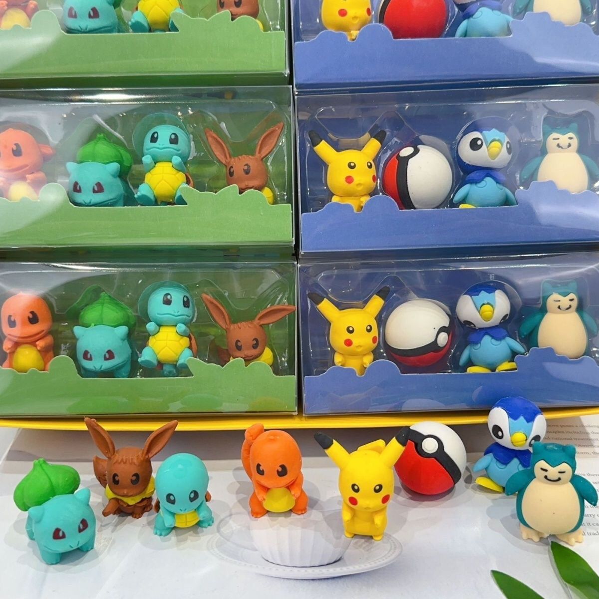 Pokémon figurine erasers, cute - Erased Anime Merchandise incelemesi ve fiyatı