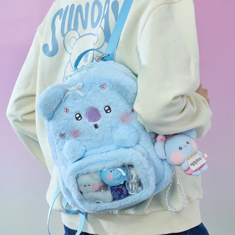 BT21 cartoon cute plush doll b - Anime Merchandise Bag incelemesi ve fiyatı