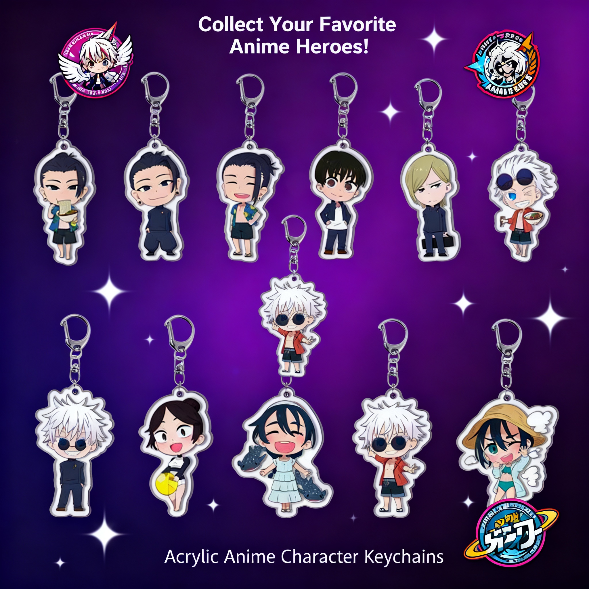 Chainsaw Man Jujutsu Kaisen Ac - Anime Merchandise Keychain incelemesi ve fiyatı