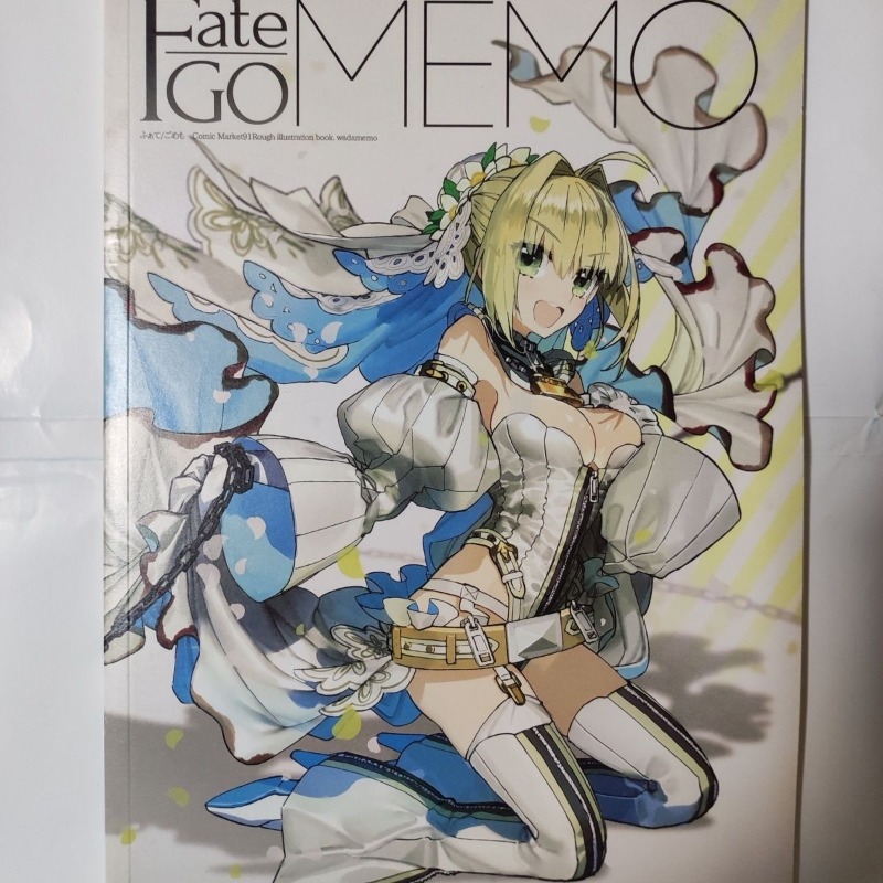 2 books Fate GO MEMO 1 2 Art B - Fate Anime Merchandise incelemesi ve fiyatı