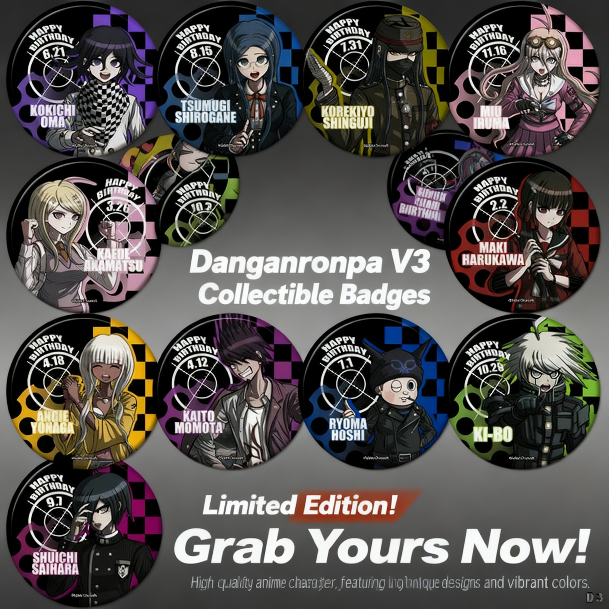 Danganronpa V3 Kokichi Ouma Co - Anime Cosplay Merchandise incelemesi ve fiyatı