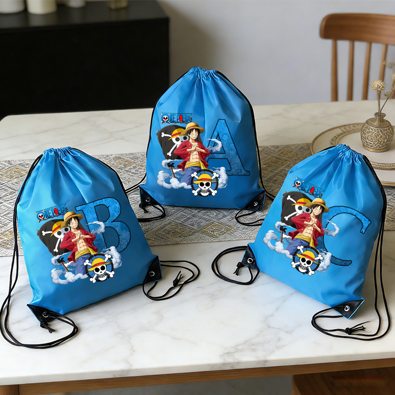 One Piece Man Drawstring Backp - Anime Merchandise Bag incelemesi ve fiyatı