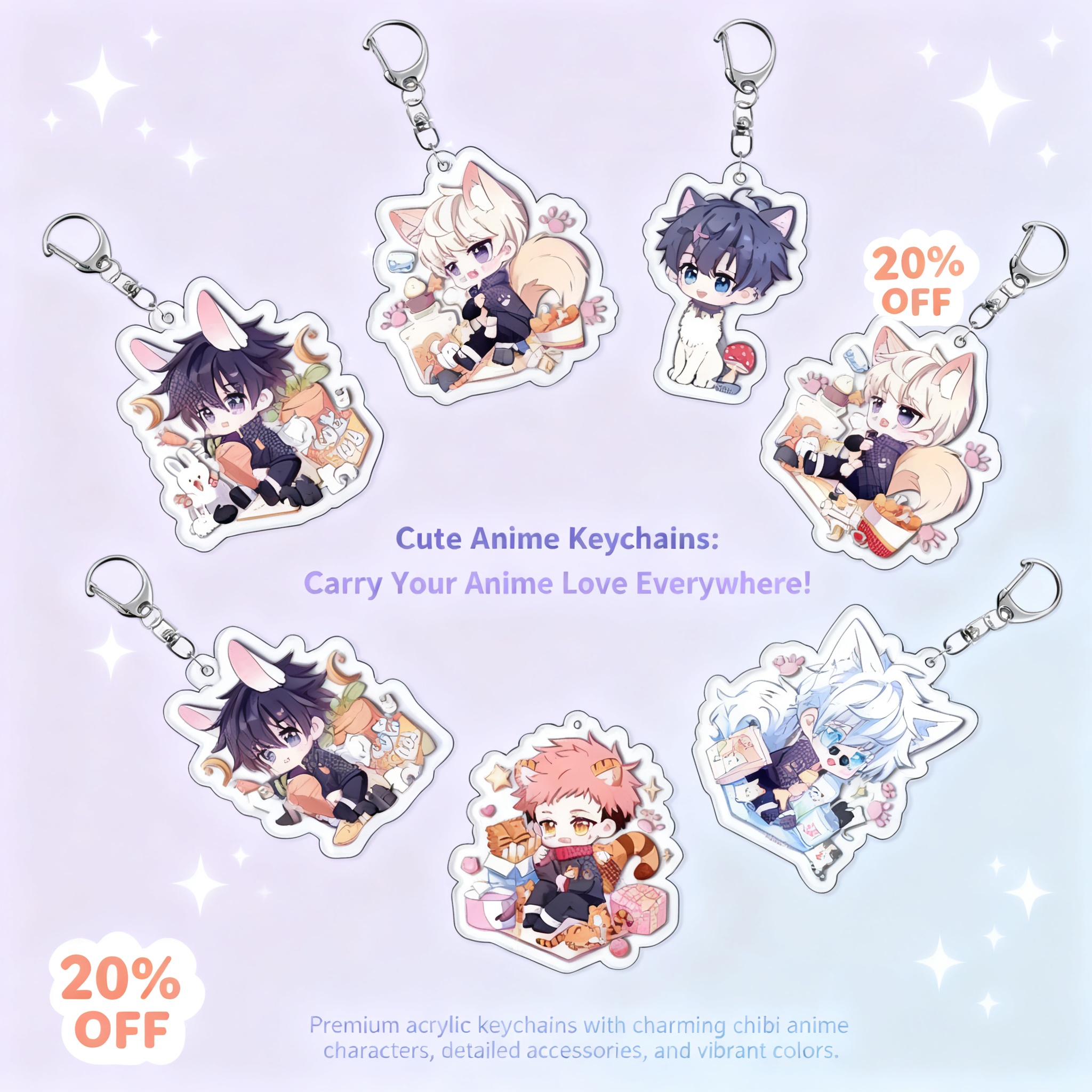 Anime Keychain Jujutsu Kaisen  - Anime Merchandise Keychain incelemesi ve fiyatı