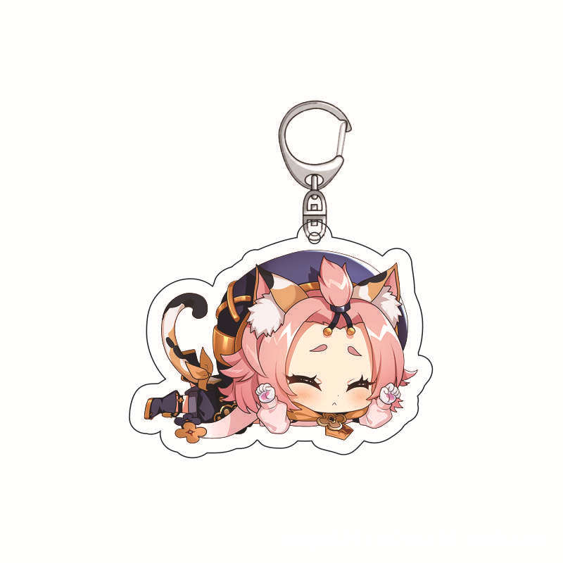 Genshin Impact Acrylic Keychai - Anime Merchandise Keychain incelemesi ve fiyatı