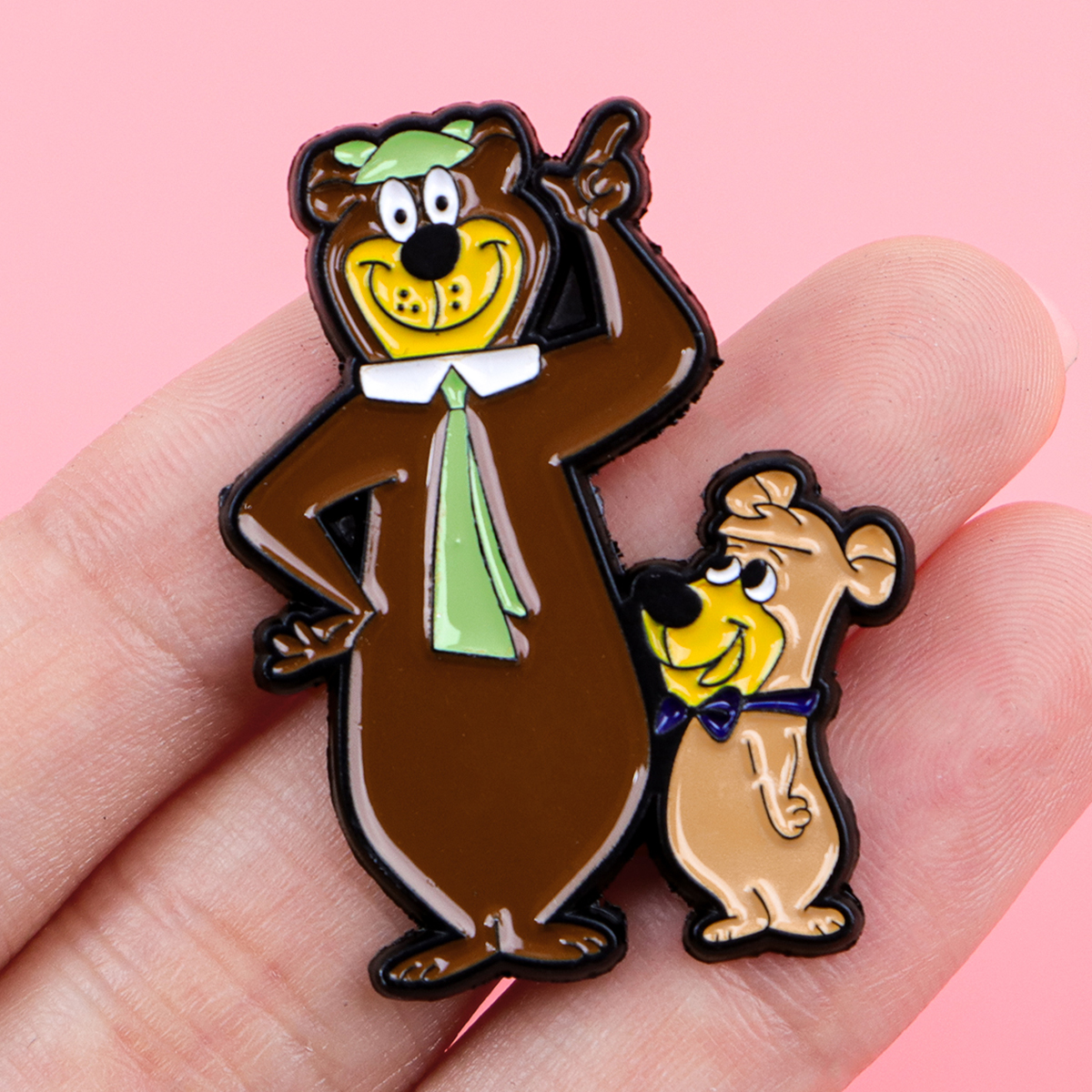 Cute Bear Enamel Pin Cartoon B - Enamel Pin Set incelemesi ve fiyatı