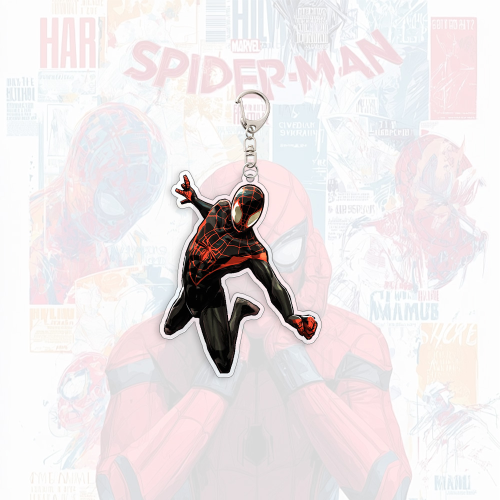 Spider Man Acrylic Keychain An - Anime Merchandise Bag incelemesi ve fiyatı