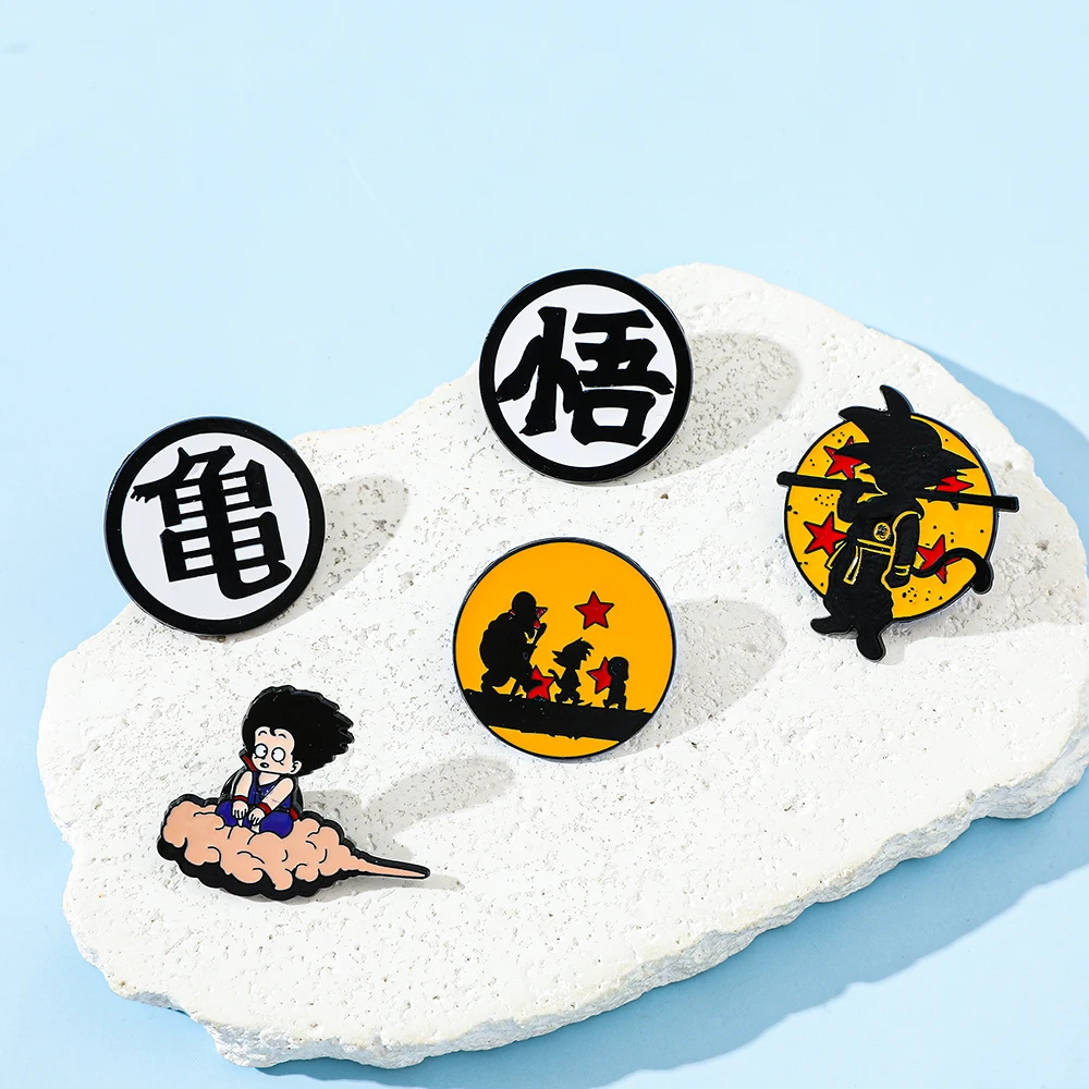 6 Pcs Hot Blooded Anime Brooch - Enamel Pin Set incelemesi ve fiyatı