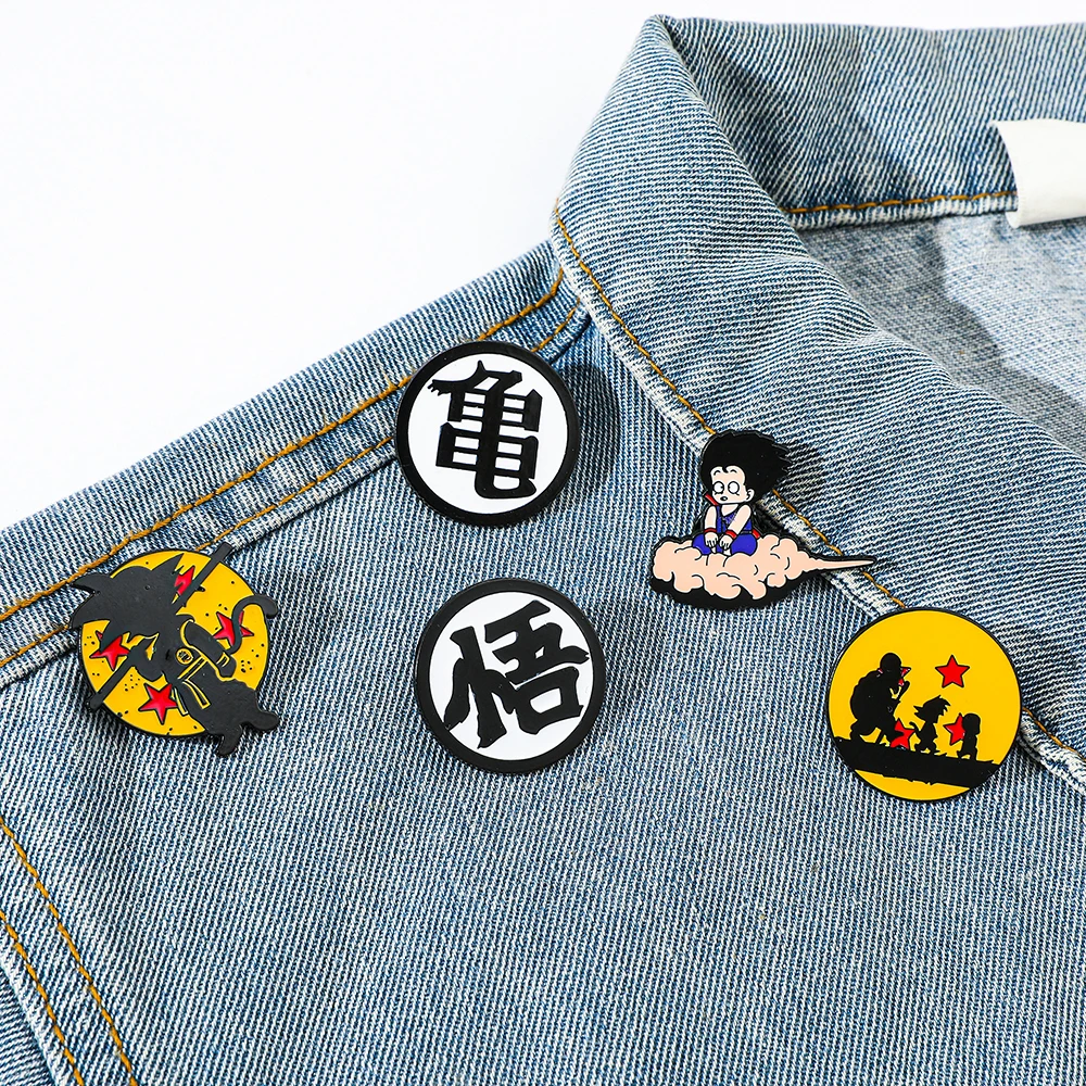 6 Pcs Hot Blooded Anime Brooch - Enamel Pin Set incelemesi ve fiyatı